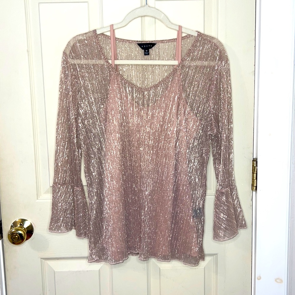 Shimmer Holiday Blouse